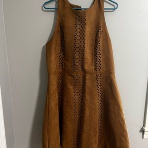 VINTAGE style velvet feel midi dress